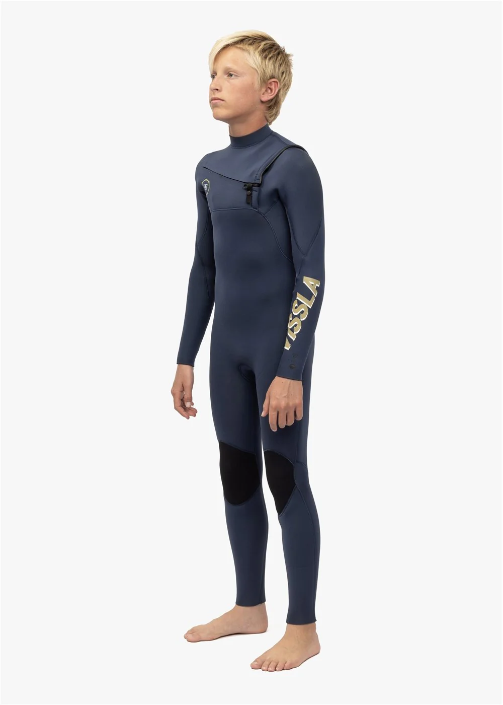 7 Seas Boys 4-3 Full Chest Zip Wetsuit, DST - Image 3