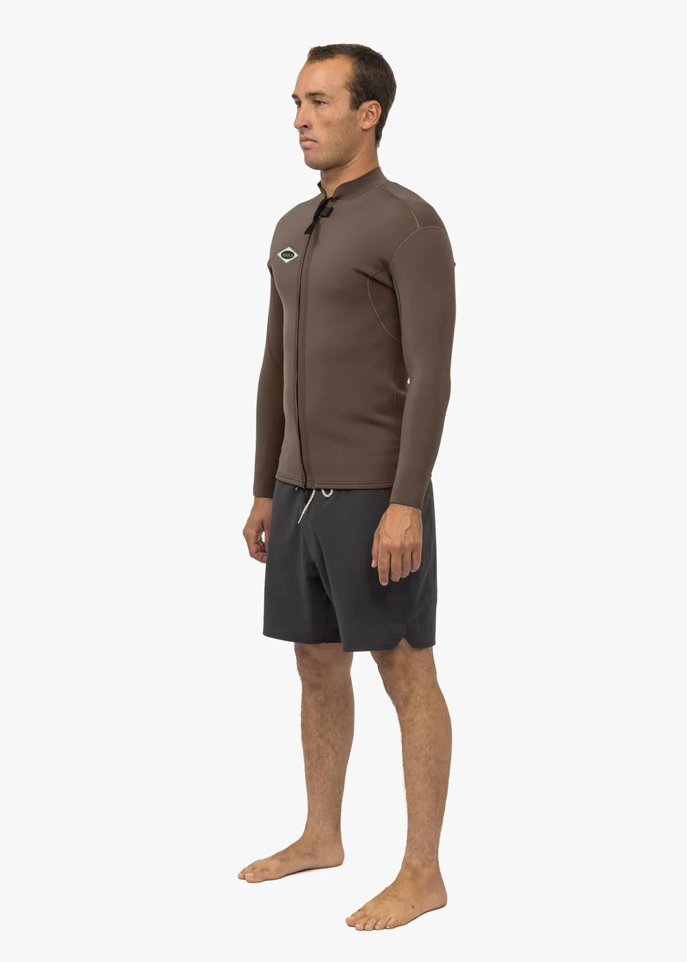 Solid Sets 2mm Front Zip Jacket, DKE - Image 3
